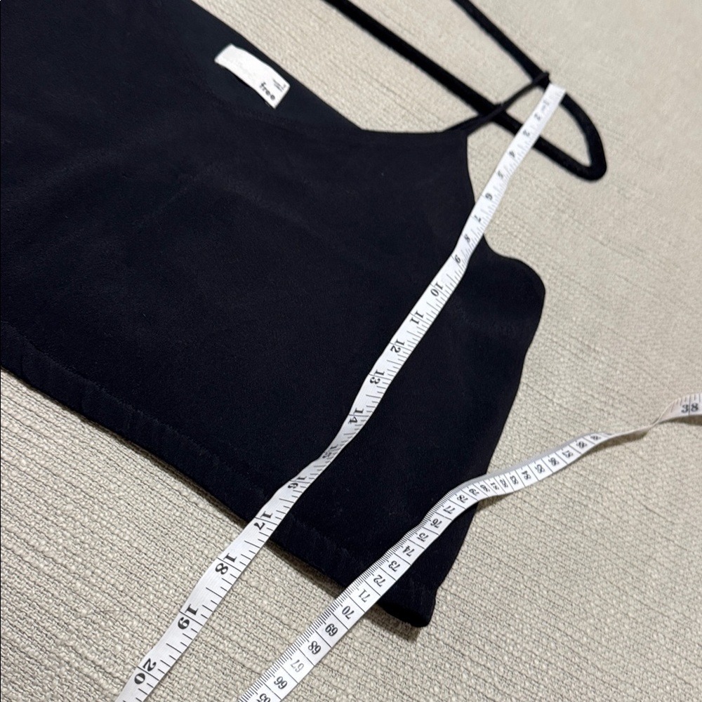 Wilfred Chic Black Spaghetti Strap Top size small - Picture 7 of 7